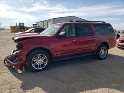 Salvage cars for sale from Copart Amarillo, TX: 2017 Ford Expedition EL XLT