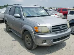 Salvage cars for sale from Copart Rocky View County, AB: 2002 Toyota Sequoia SR5