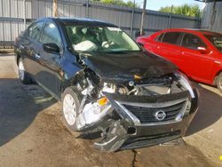 Salvage cars for sale at Riverview, FL auction: 2017 Nissan Versa S