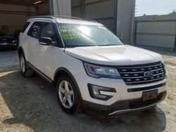 Salvage cars for sale at New Braunfels, TX auction: 2016 Ford Explorer XLT