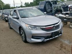 Salvage cars for sale from Copart Hammond, IN: 2016 Honda Accord LX