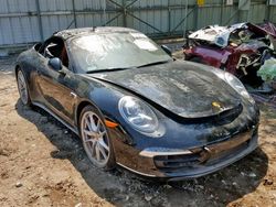 Salvage cars for sale at Jacksonville, FL auction: 2013 Porsche 2013 Porsche 911 Carrer