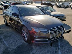 Salvage cars for sale from Copart San Diego, CA: 2016 Audi A6 Premium Plus
