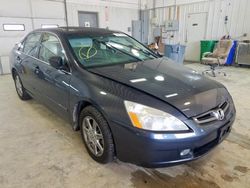 Salvage cars for sale from Copart Columbia, MO: 2004 Honda Accord EX