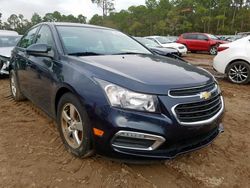 Salvage cars for sale at Jacksonville, FL auction: 2015 Chevrolet Cruze LT