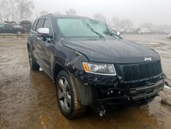 Salvage cars for sale from Copart Dyer, IN: 2015 Jeep Grand Cherokee Limited