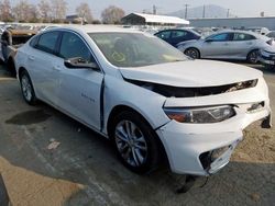 Salvage cars for sale at Colton, CA auction: 2016 Chevrolet Malibu LT