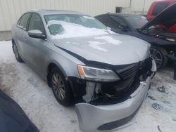 Salvage cars for sale at Rocky View County, AB auction: 2013 Volkswagen Jetta SE