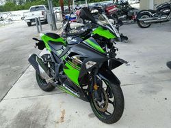 Salvage Motorcycles for parts for sale at auction: 2016 Kawasaki EX300 B