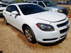 Chevrolet salvage cars for sale: 2012 Chevrolet Malibu 1LT