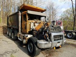 Salvage trucks for sale at Marlboro, NY auction: 2016 Mack 700 GU700
