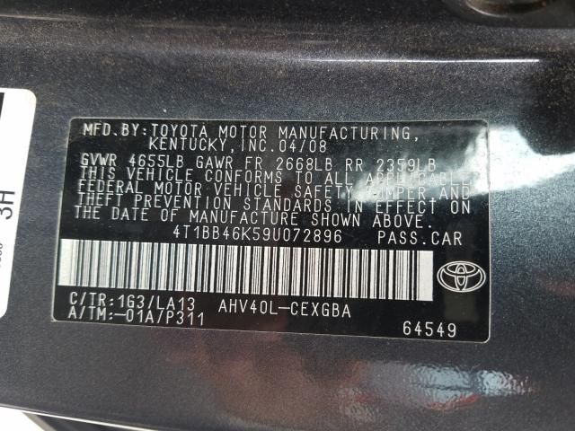 2009 Toyota Camry Hybrid