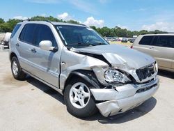 Salvage cars for sale at Riverview, FL auction: 2001 Mercedes-Benz ML 320