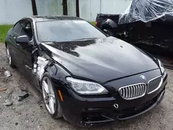 BMW 6 Series salvage cars for sale: 2015 BMW 650 I Gran Coupe