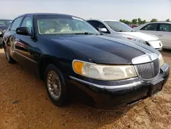 Salvage cars for sale at Bridgeton, MO auction: 2000 Lincoln Town Car Cartier