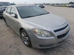 Salvage cars for sale at Houston, TX auction: 2008 Chevrolet Malibu 1LT