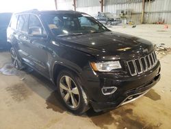 Salvage cars for sale from Copart Greenwell Springs, LA: 2014 Jeep Grand Cherokee Overland