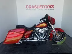 Salvage motorcycles for sale at Rogersville, MO auction: 2012 Harley-Davidson Flhx Street Glide