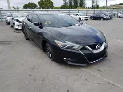 2016 Nissan Maxima 3.5S en venta en Miami, FL