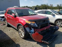 Salvage cars for sale at Jacksonville, FL auction: 2012 Ford Explorer Limited