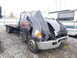 Salvage trucks for sale at Leroy, NY auction: 2007 Ford F650 Super Duty