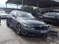 BMW salvage cars for sale: 2018 BMW 330 XI