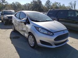 Salvage cars for sale at Savannah, GA auction: 2016 Ford Fiesta S