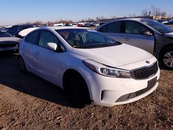 KIA Vehiculos salvage en venta: 2018 KIA Forte LX