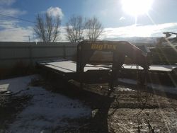 Salvage trucks for sale at Farr West, UT auction: 2018 Big Tex BIG TEX UT