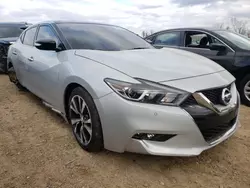 Salvage cars for sale from Copart Billerica, MA: 2016 Nissan Maxima 3.5S