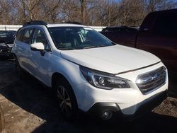 Salvage cars for sale from Copart Glassboro, NJ: 2019 Subaru Outback 3.6R Limited