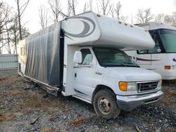 Salvage cars for sale from Copart Spartanburg, SC: 2007 Ford Econoline E450 Super Duty Cutaway Van