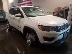 Carros salvage sin ofertas aún a la venta en subasta: 2018 Jeep Compass Latitude