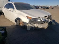 Salvage cars for sale at Woodhaven, MI auction: 2012 Acura TL