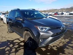 Salvage cars for sale from Copart New Britain, CT: 2016 Toyota Rav4 XLE