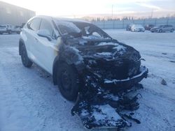 Salvage cars for sale from Copart Nisku, AB: 2016 Lexus NX 200T Base