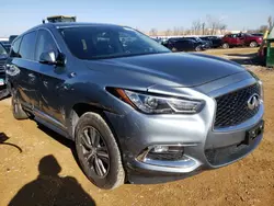 Infiniti Vehiculos salvage en venta: 2019 Infiniti QX60 Luxe