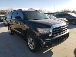 Salvage cars for sale from Copart Wilmer, TX: 2008 Toyota Sequoia SR5