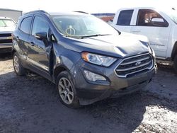 Carros salvage a la venta en subasta: 2018 Ford Ecosport SE