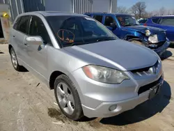 Salvage cars for sale at Rogersville, MO auction: 2007 Acura RDX Technology