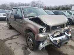 Salvage trucks for sale at Sikeston, MO auction: 2005 Ford F150 Supercrew