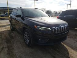 Salvage cars for sale from Copart Lebanon, TN: 2019 Jeep Cherokee Latitude Plus