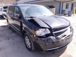 Salvage cars for sale from Copart Ellwood City, PA: 2012 Chrysler Town & Country Touring
