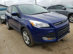 Salvage cars for sale at Pekin, IL auction: 2016 Ford Escape SE