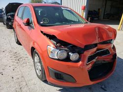 Chevrolet Sonic LS salvage cars for sale: 2012 Chevrolet Sonic LS