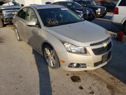 Chevrolet Cruze ltz salvage cars for sale: 2012 Chevrolet Cruze LTZ