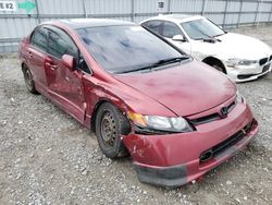 Salvage cars for sale at Bowmanville, ON auction: 2008 Honda Civic SI