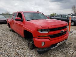 Chevrolet salvage cars for sale: 2017 Chevrolet Silverado K1500 LT