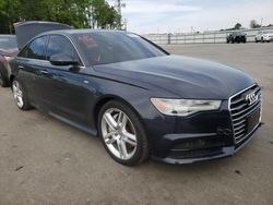 Salvage cars for sale from Copart Dunn, NC: 2017 Audi A6 Premium