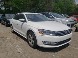 Volkswagen salvage cars for sale: 2015 Volkswagen Passat S